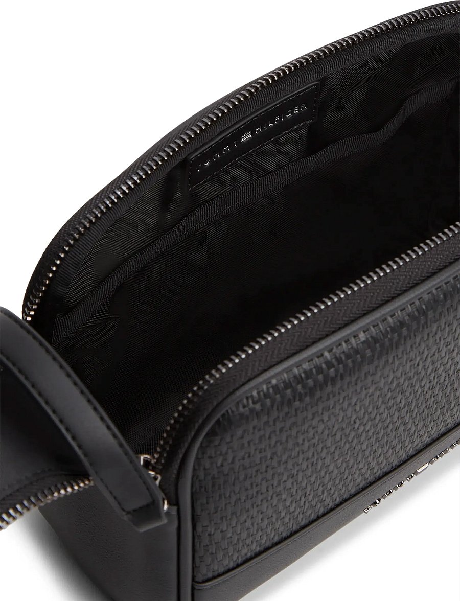 Tommy Hilfiger - TH WOVEN WASH BAG - nach anlass kaufen - black - 3