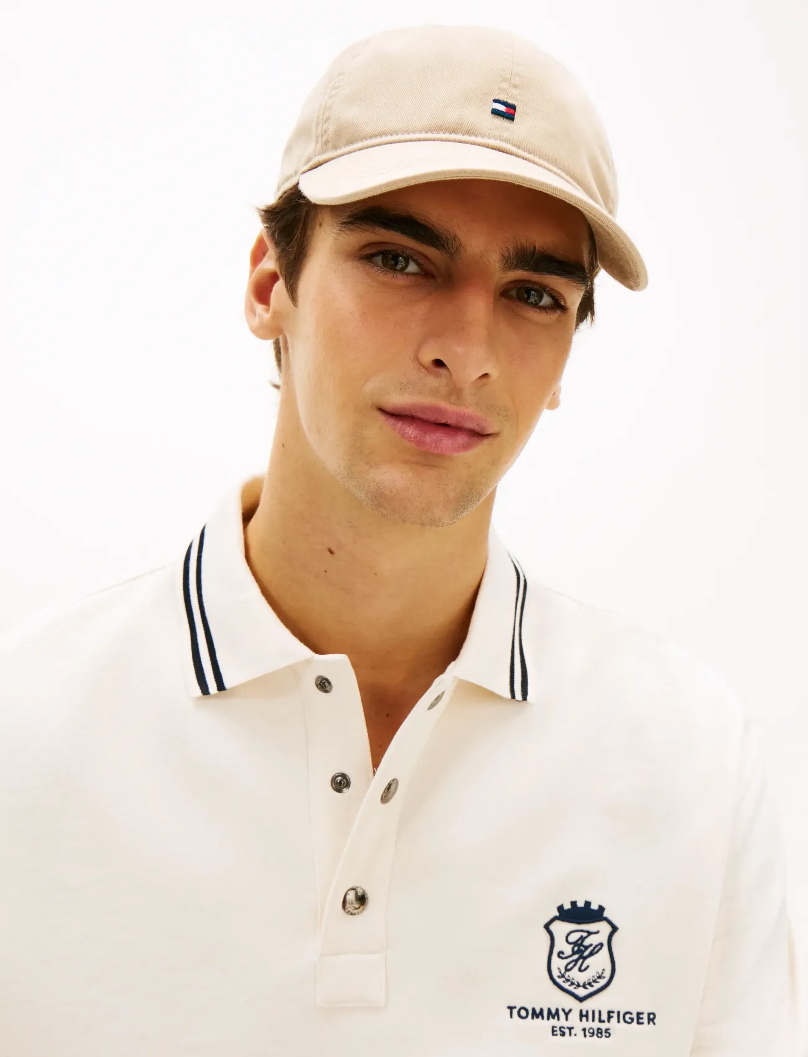 Tommy Hilfiger TH FLAG SOFT 6 PANEL CAP - Nach Stil kaufen - HORSERADISH / beige