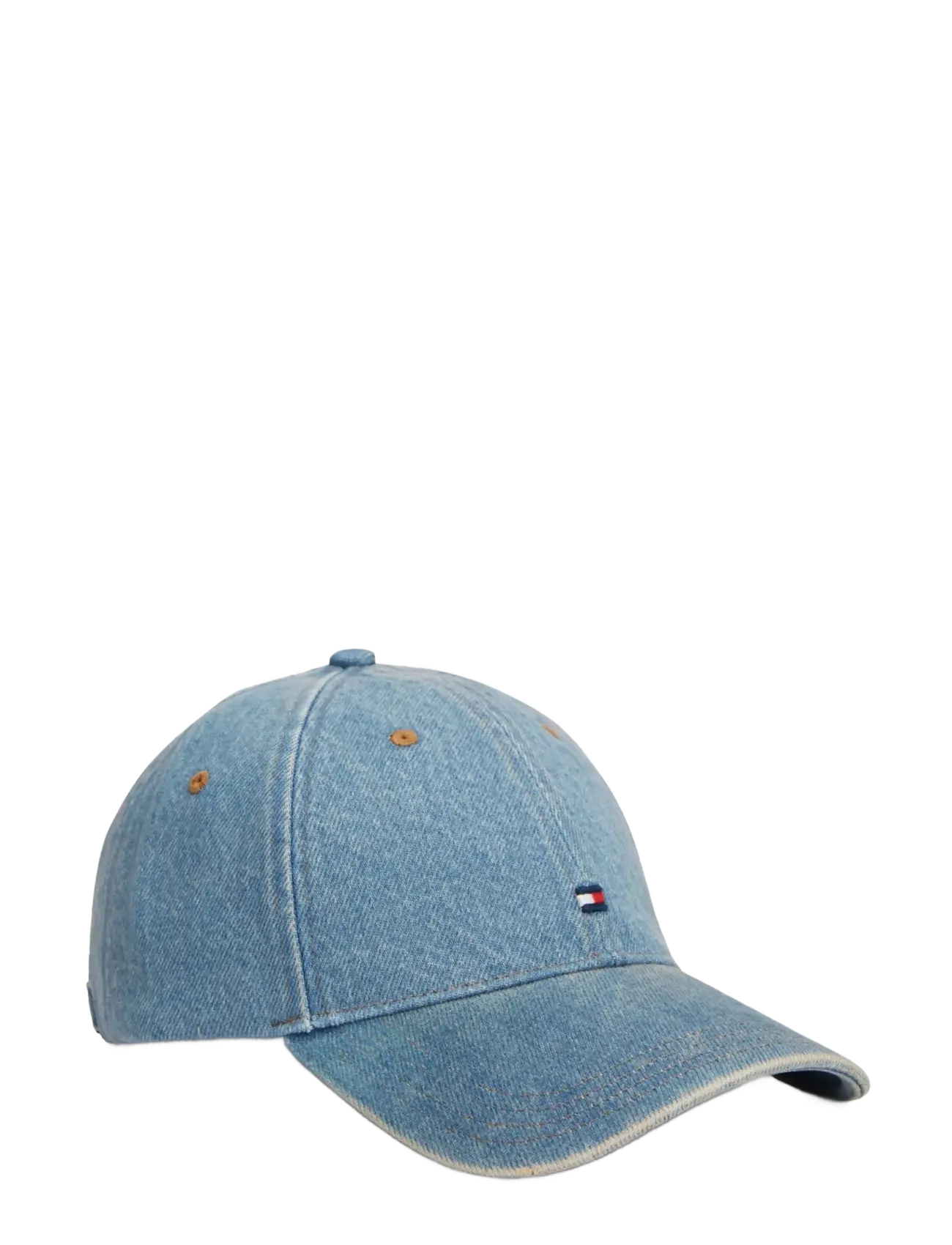 Tommy Hilfiger TH FLAG DENIM 6 PANEL CAP - Accessories - DENIM LIGHT 01 / blue