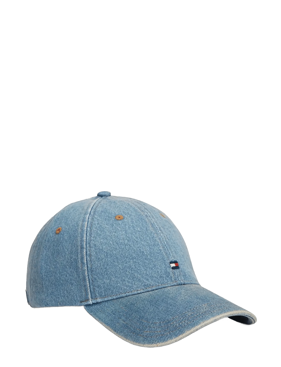 Tommy Hilfiger - TH FLAG DENIM 6 PANEL CAP - denim light 01 - 0