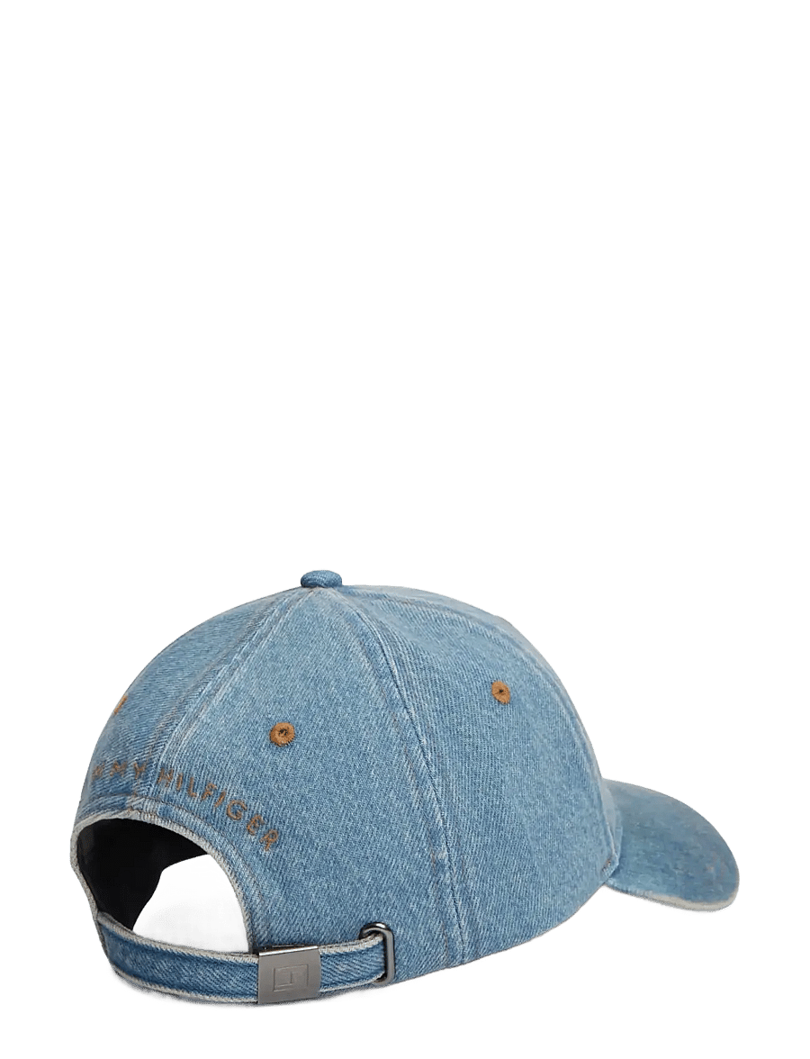 Tommy Hilfiger - TH FLAG DENIM 6 PANEL CAP - denim light 01 - 1
