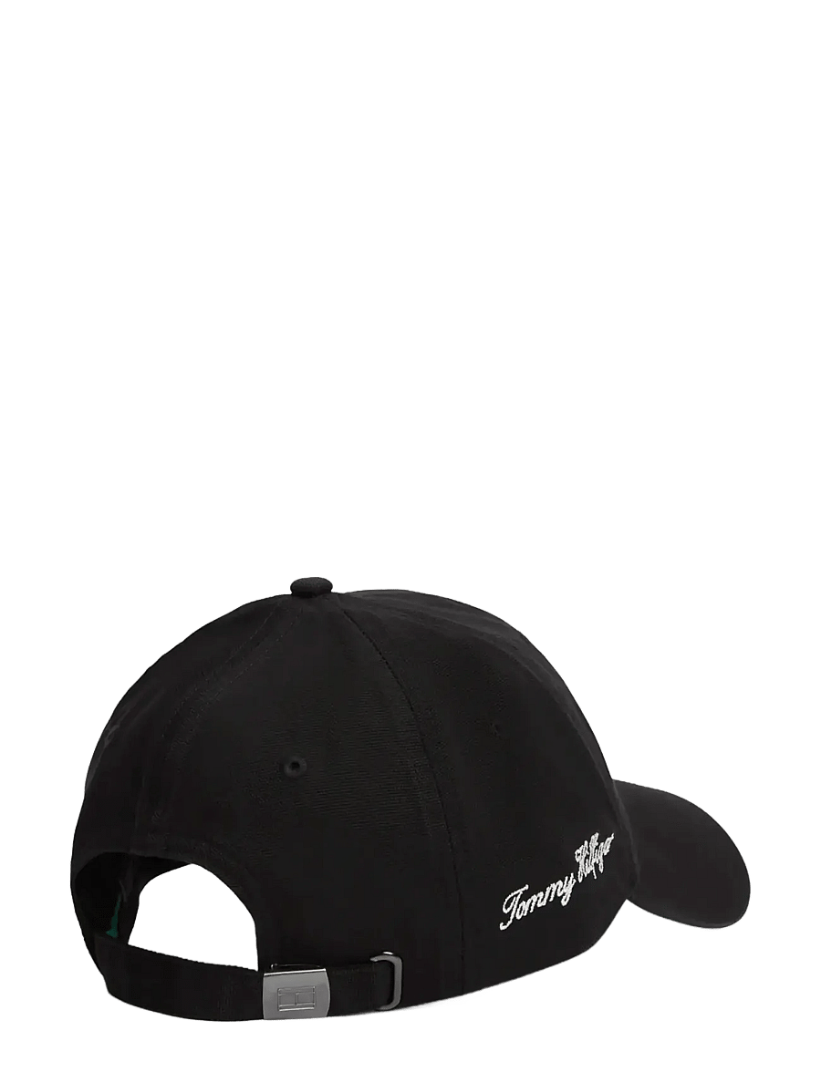 Tommy Hilfiger - TH SCRIPT SOFT 6 PANEL CAP - kasketter - black - 1