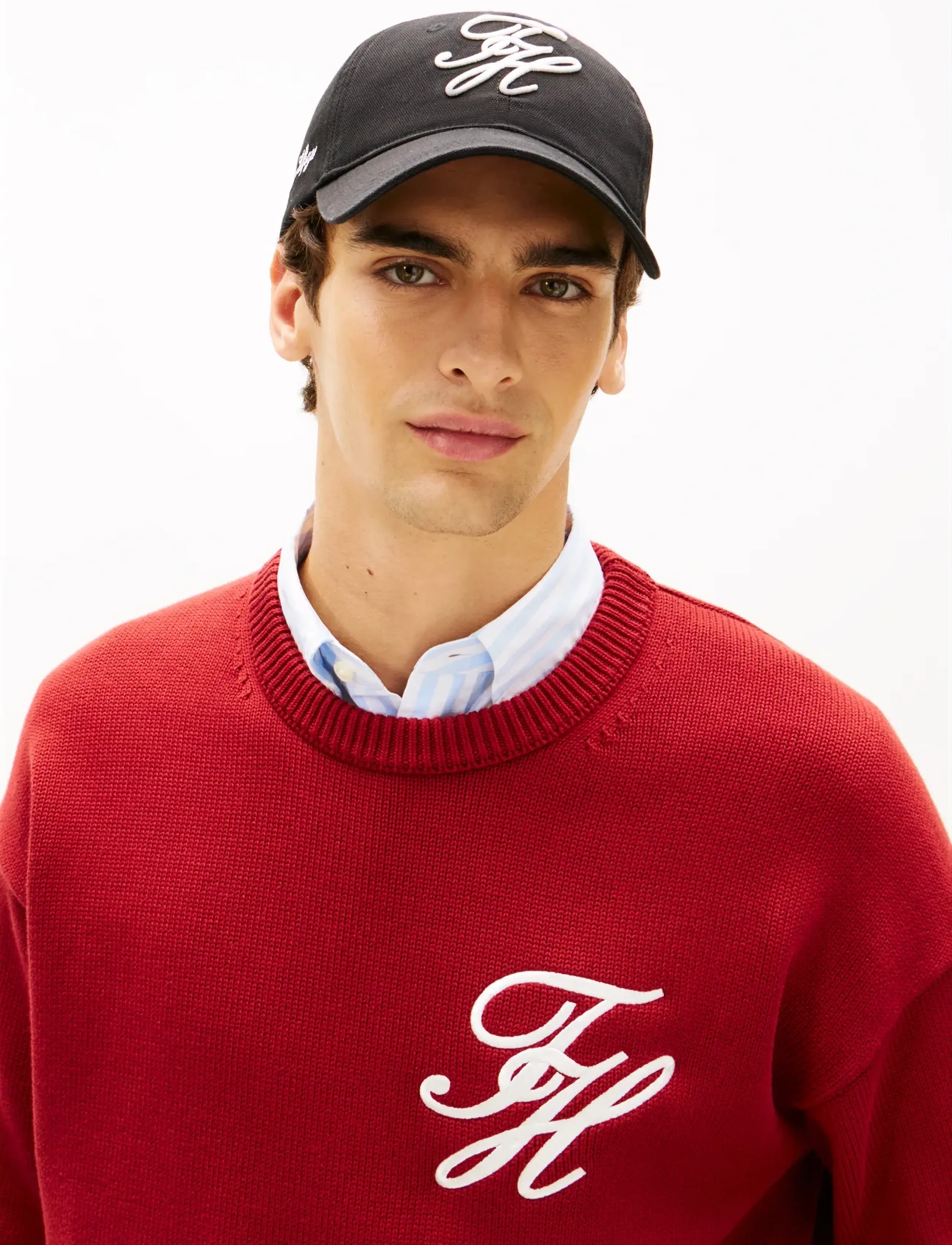 Tommy Hilfiger - TH SCRIPT SOFT 6 PANEL CAP - kappen - black - 3