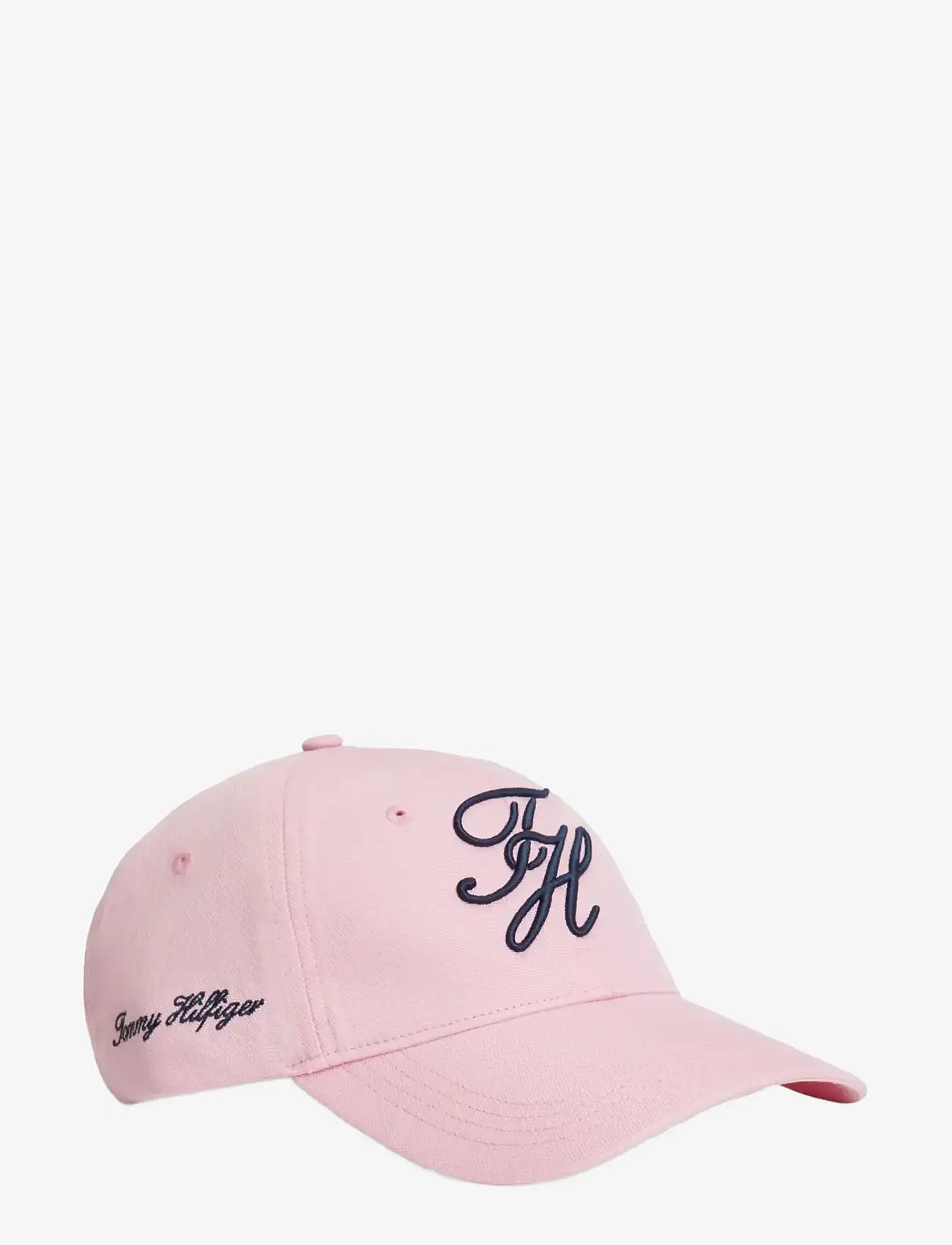 Tommy Hilfiger - TH SCRIPT SOFT 6 PANEL CAP - casquettes - classic pink - 0