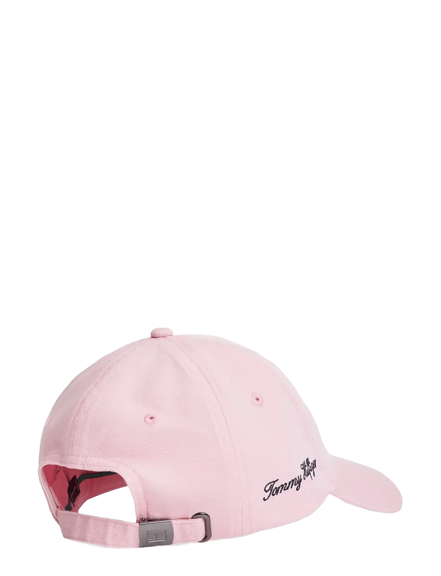 Tommy Hilfiger - TH SCRIPT SOFT 6 PANEL CAP - kasketter - classic pink - 1