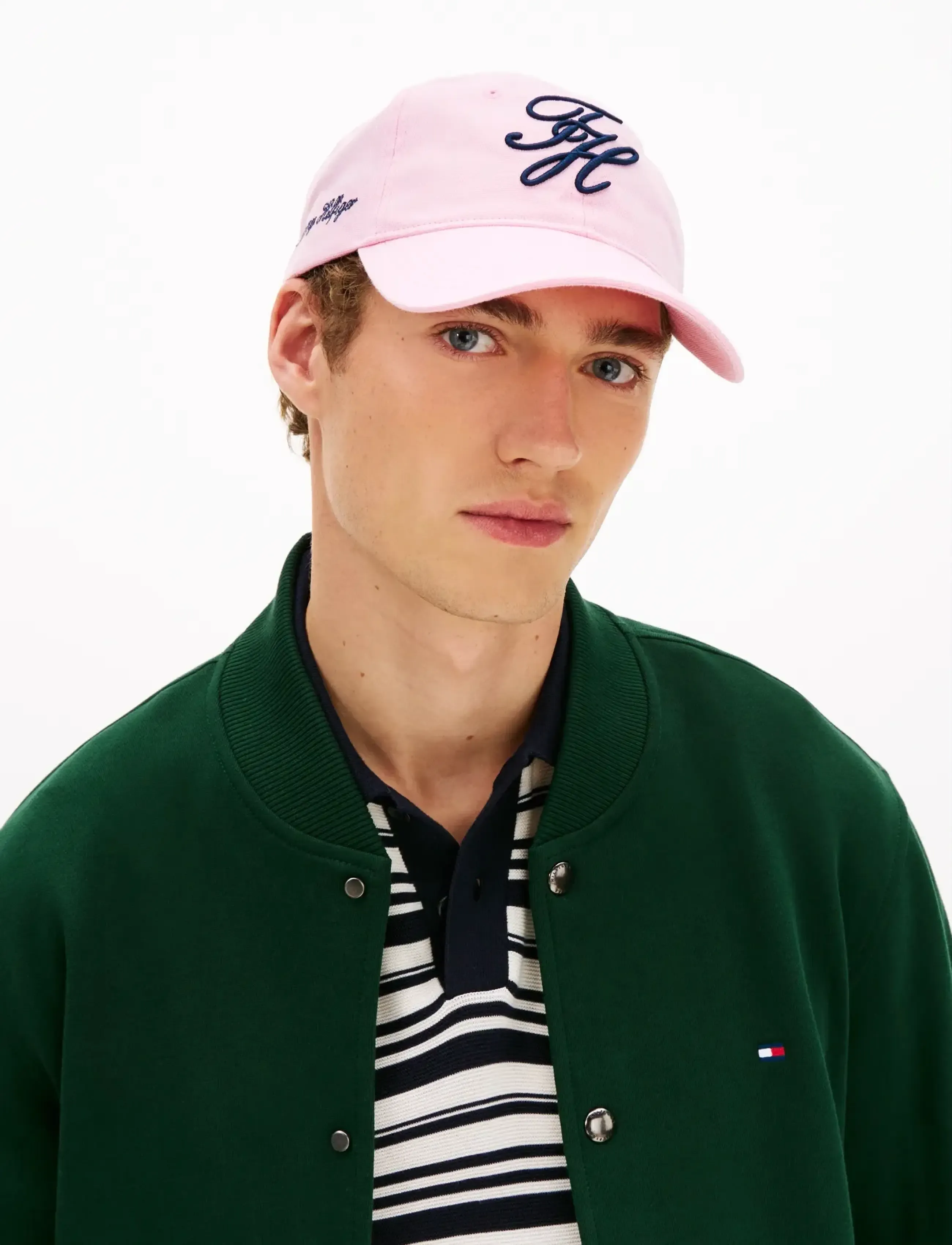 Tommy Hilfiger - TH SCRIPT SOFT 6 PANEL CAP - kasketter & caps - classic pink - 3