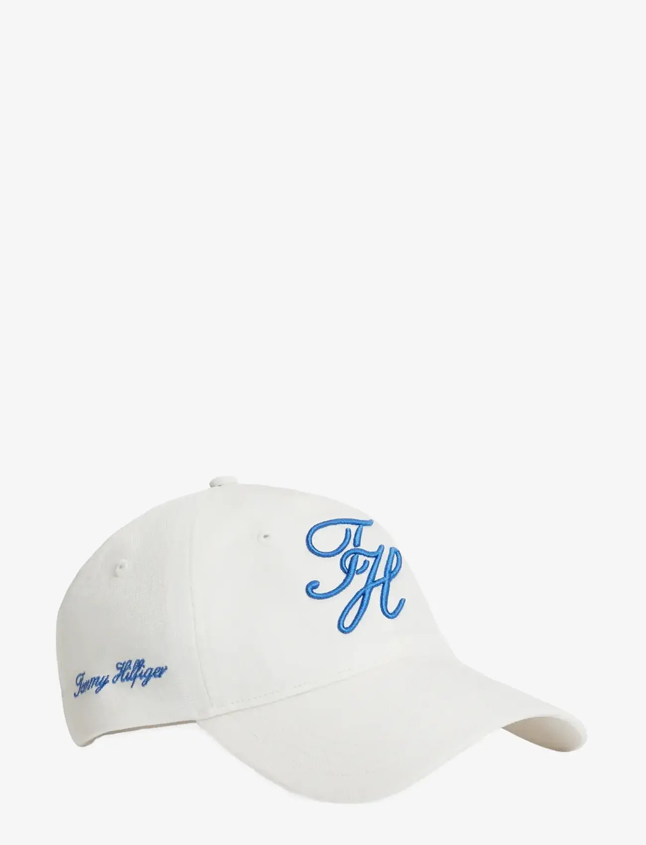 Tommy Hilfiger - TH SCRIPT SOFT 6 PANEL CAP - kasketter - ecru - 0