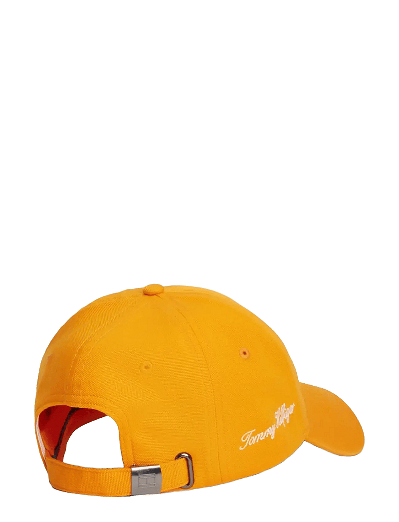 Tommy Hilfiger - TH SCRIPT SOFT 6 PANEL CAP - kasketter - orange hype - 1