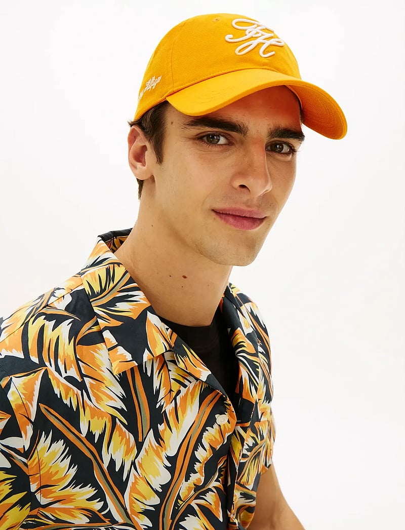 Tommy Hilfiger - TH SCRIPT SOFT 6 PANEL CAP - kasketter - orange hype - 3