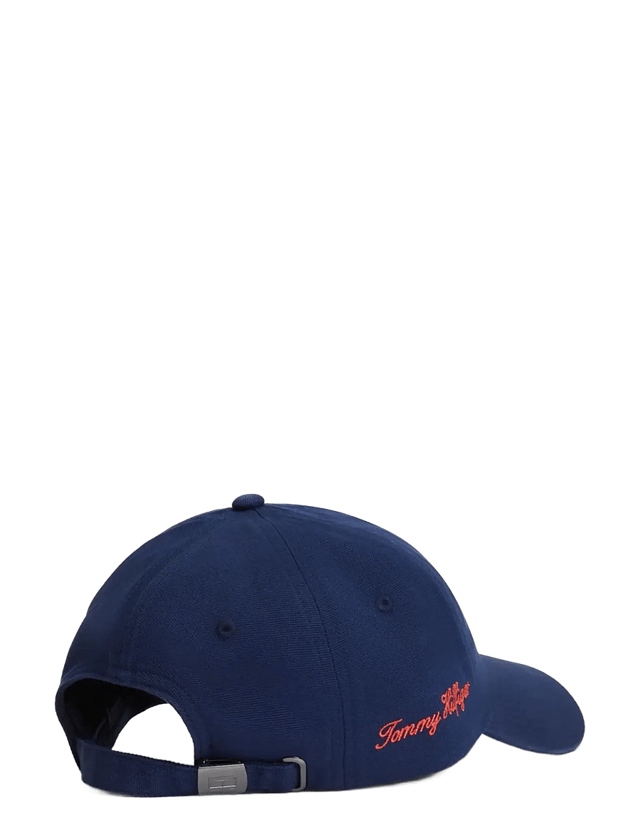 Tommy Hilfiger - TH SCRIPT SOFT 6 PANEL CAP - czapki - preppy navy - 2