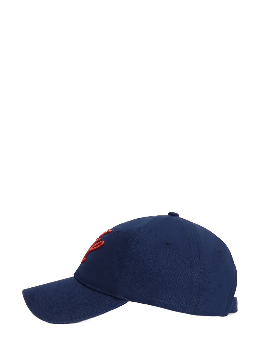 Tommy Hilfiger - TH SCRIPT SOFT 6 PANEL CAP - czapki - preppy navy - 3