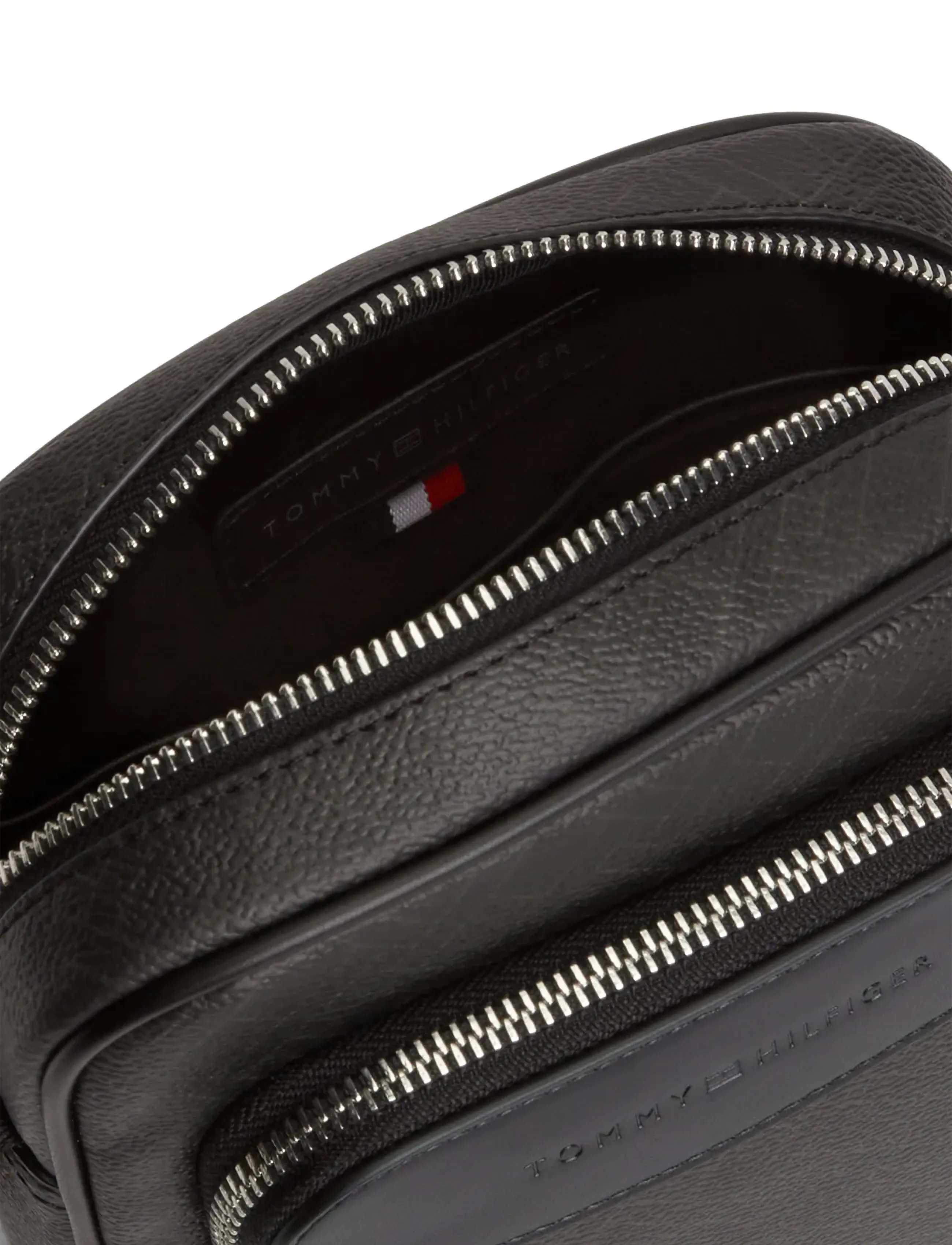 Tommy Hilfiger - TH FLAG MONOGRAM MINI REPORTER - shop efter anledning - black - 3