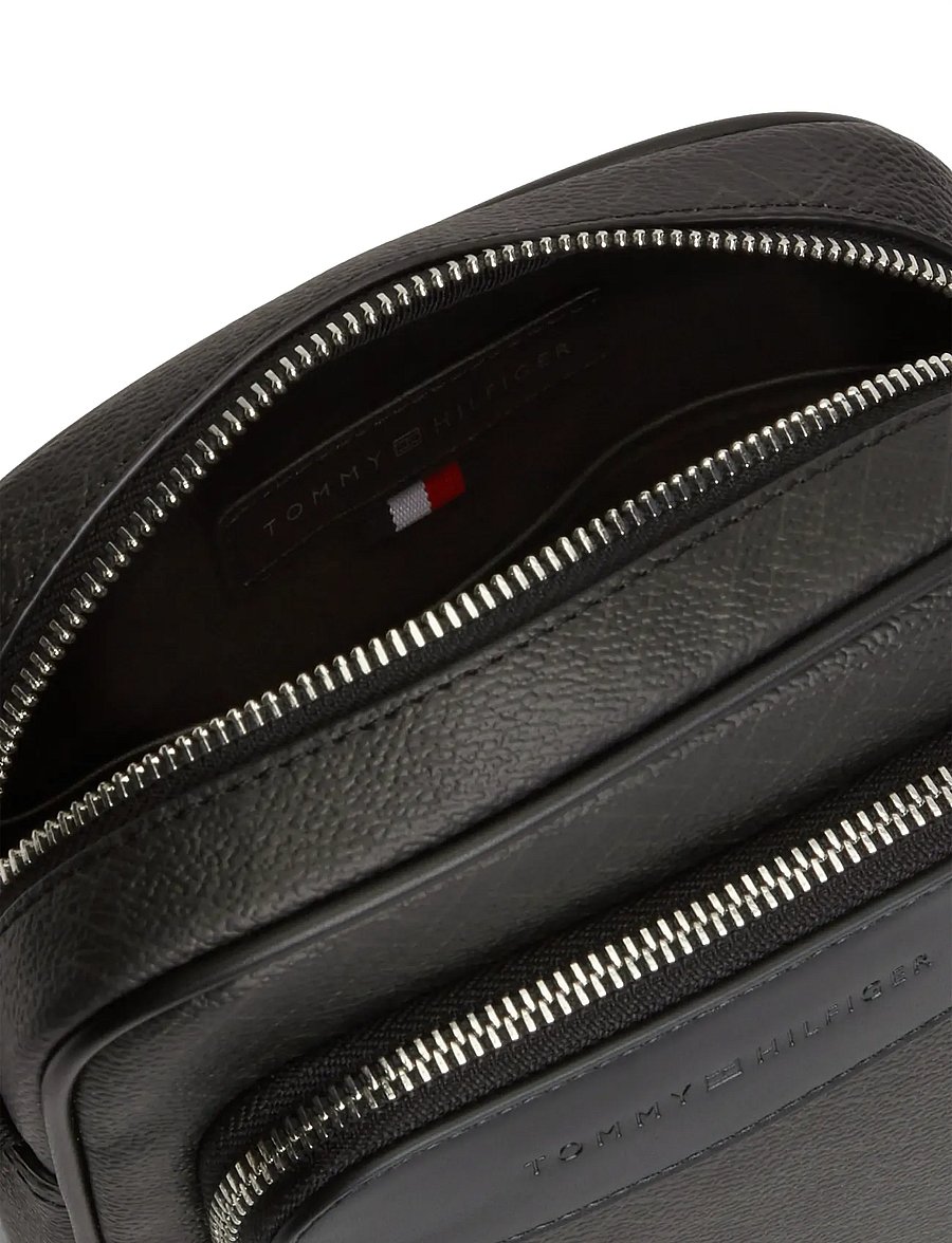 Tommy Hilfiger - TH FLAG MONOGRAM MINI REPORTER - shop efter anledning - black - 3