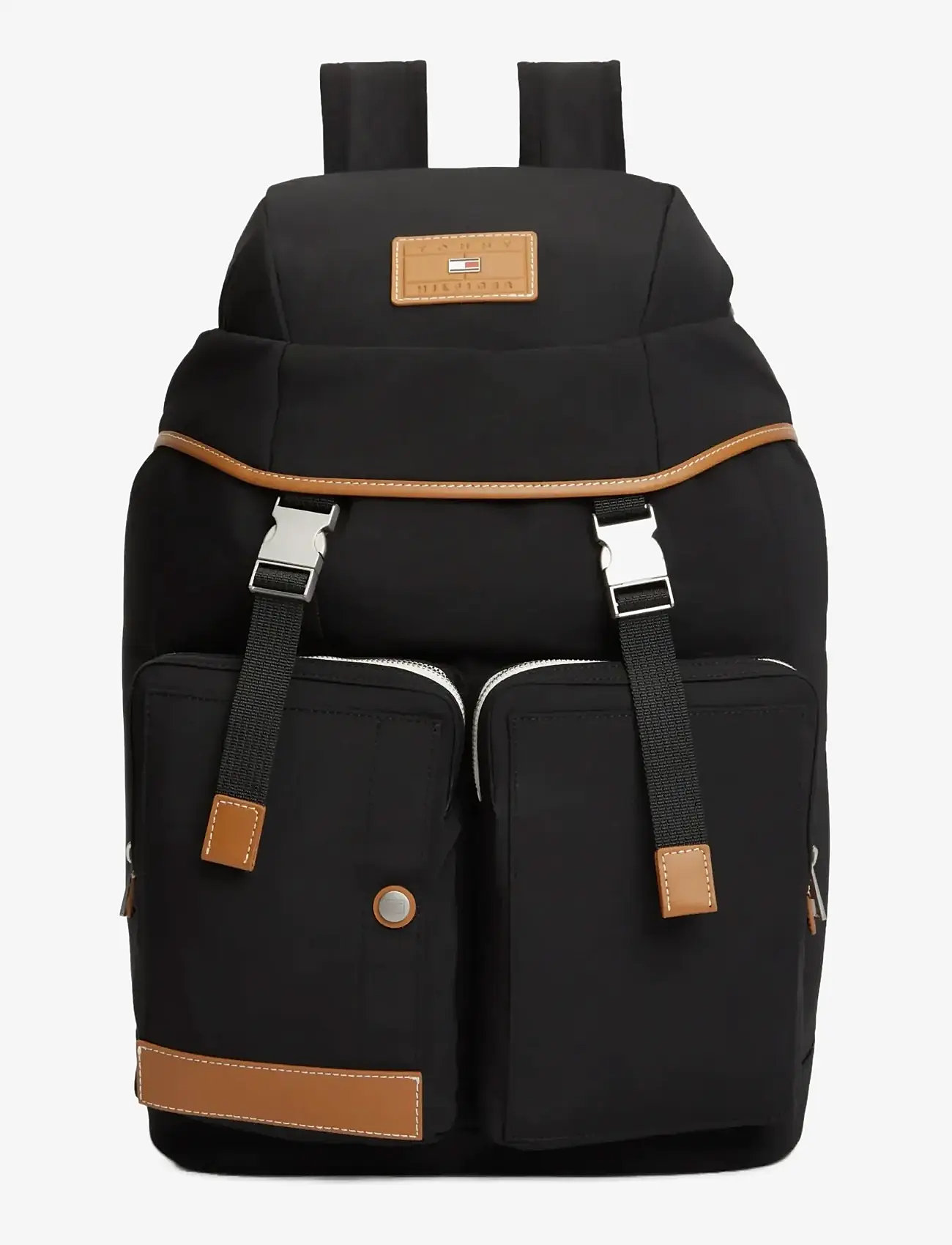 Tommy Hilfiger - TH CASUAL FLAG BACKPACK - shoppa efter tillfälle - black - 1