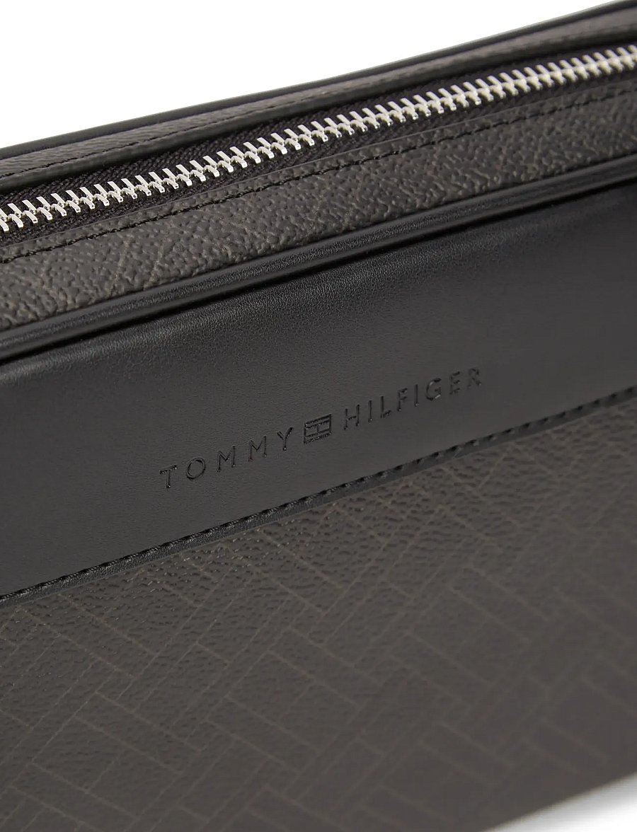 Tommy Hilfiger - TH FLAG MONOGRAM POUCH - shop by occasion - black - 3