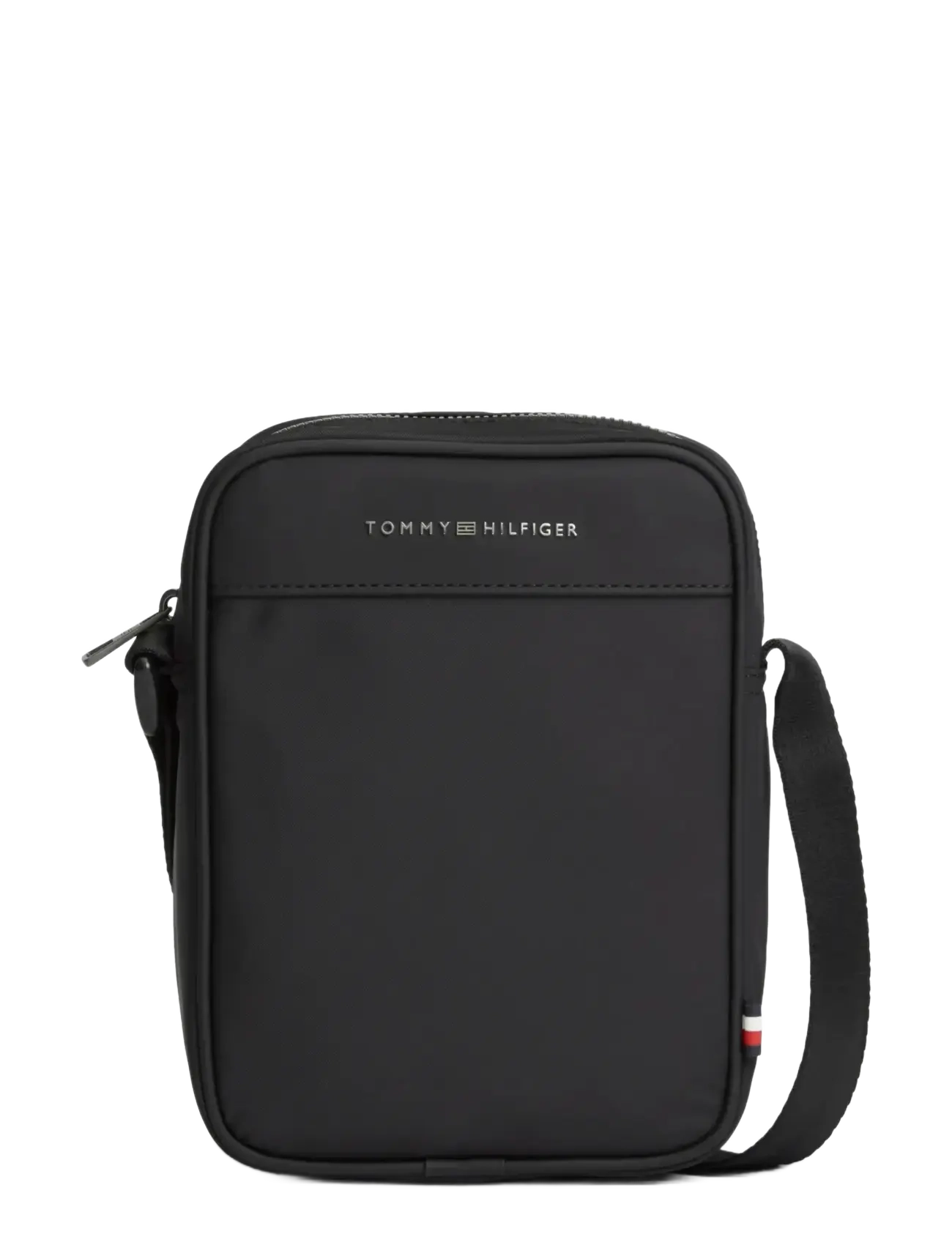 Tommy Hilfiger TH REPREVE MINI REPORTER - Skuldertasker - BLACK / black