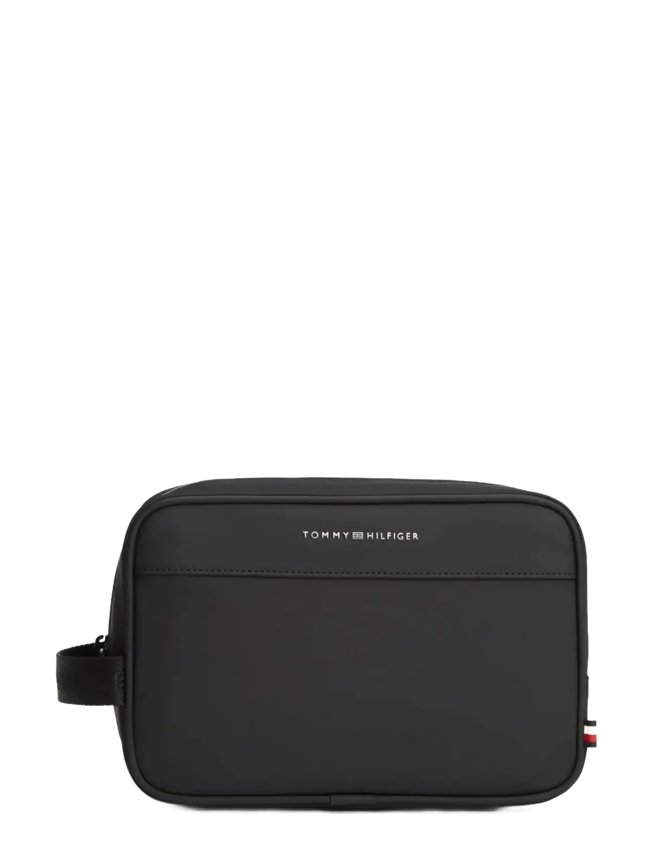 Tommy Hilfiger TH REPREVE WASHBAG - Tasker - BLACK / black