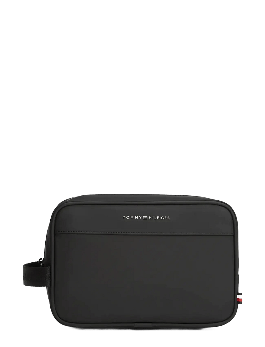 Tommy Hilfiger - TH REPREVE WASHBAG - nach anlass kaufen - black - 0