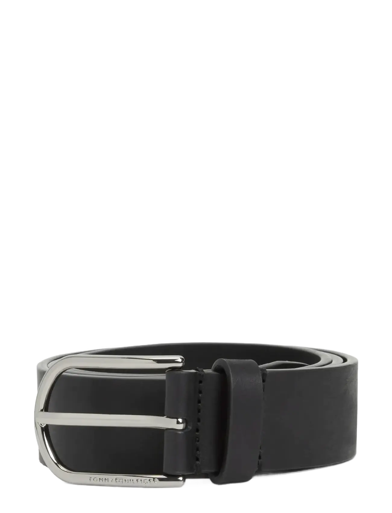 Tommy Hilfiger - TH ARCHIVE BUCKLE SOFT LEATHER - classic belts - black - 1