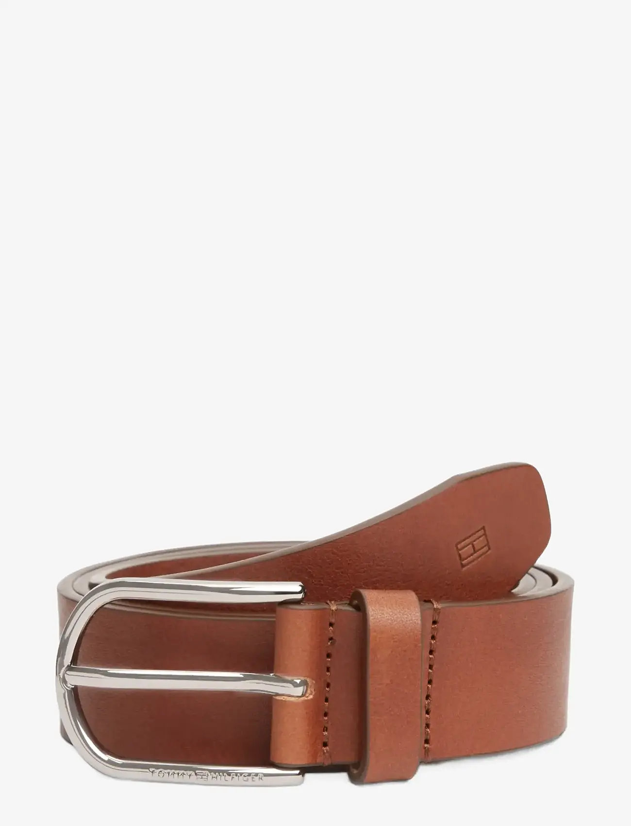 Tommy Hilfiger - TH ARCHIVE BUCKLE SOFT LEATHER - klassisch gürtel - coffee bean - 0