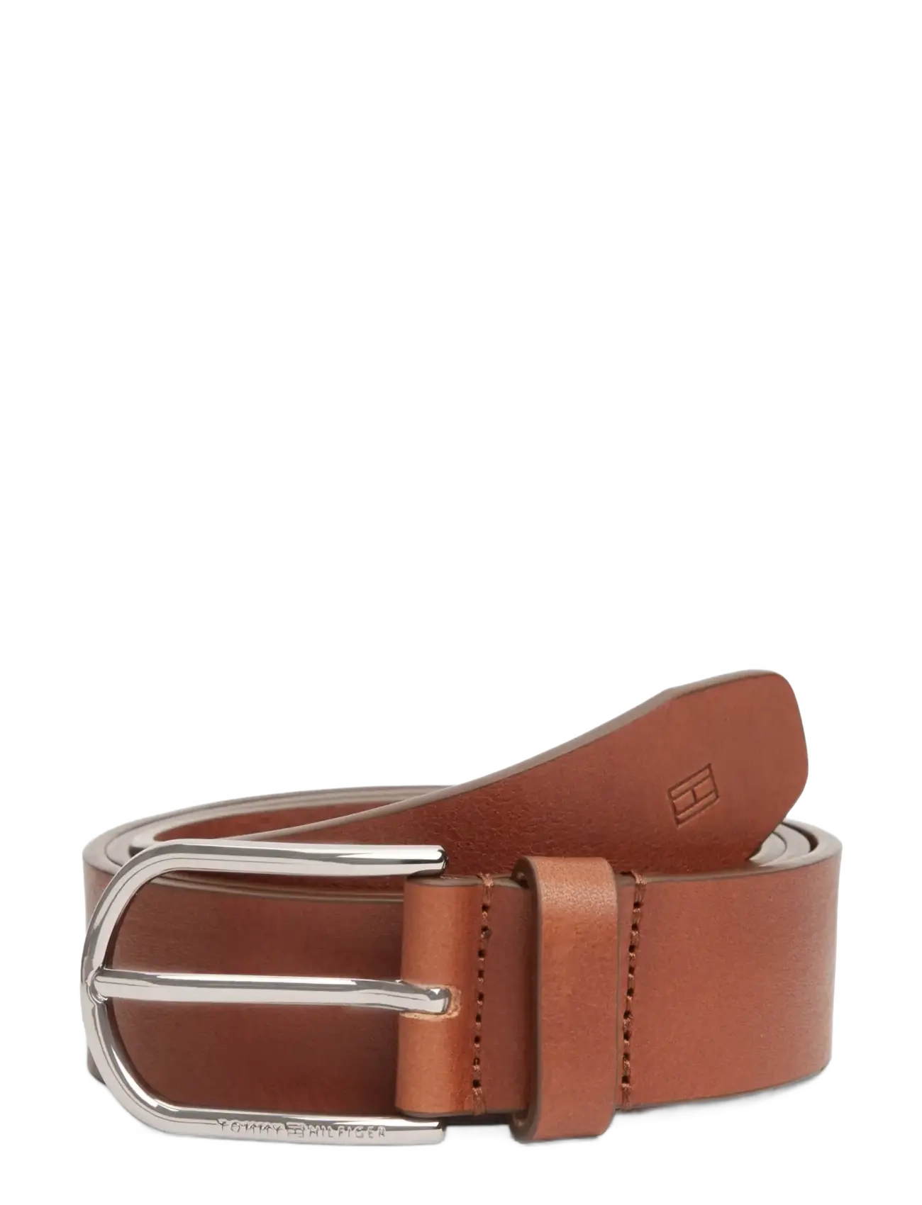 Tommy Hilfiger TH ARCHIVE BUCKLE SOFT LEATHER - Aksessuaarid - COFFEE BEAN / brown