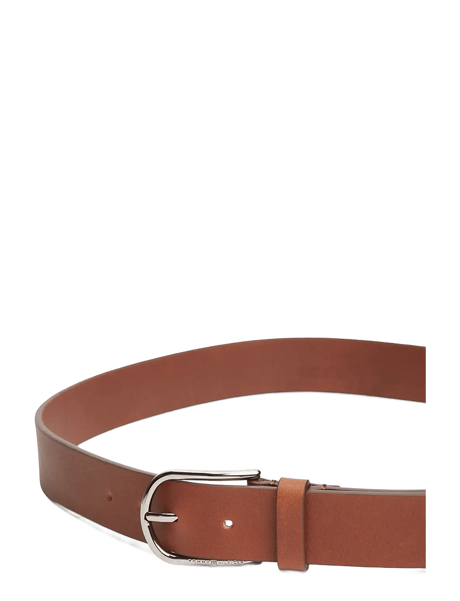 Tommy Hilfiger - TH ARCHIVE BUCKLE SOFT LEATHER - klassikalised vööd - coffee bean - 3