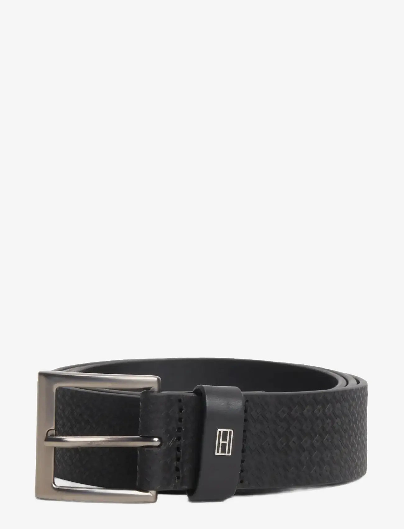 Tommy Hilfiger - TH SOHO FLAG AOP 3.5 - klassiske bælter - black - 1