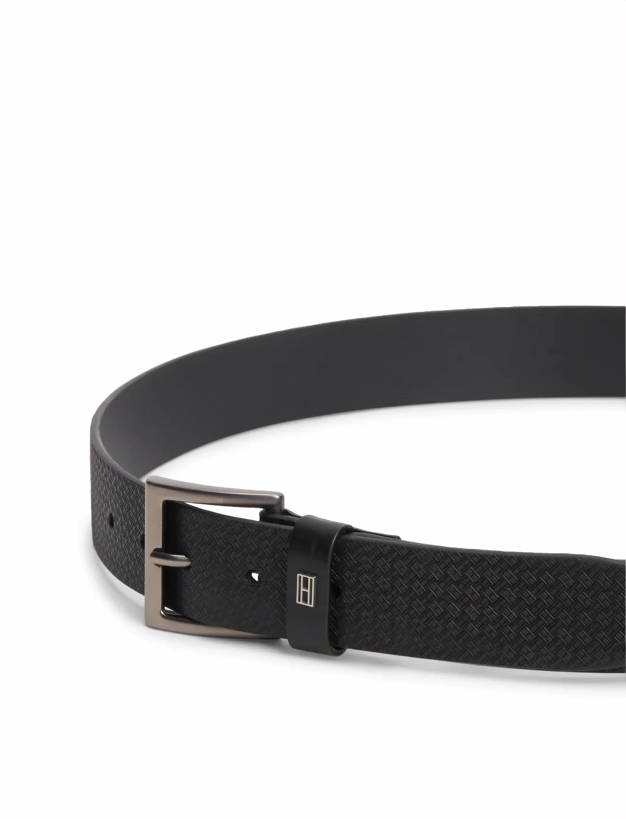Tommy Hilfiger - TH SOHO FLAG AOP 3.5 - klassiska skärp - black - 4