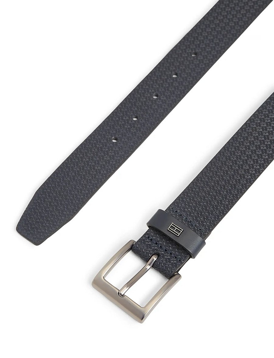 Tommy Hilfiger - TH SOHO FLAG AOP 3.5 - klassische gürtel - space blue - 2