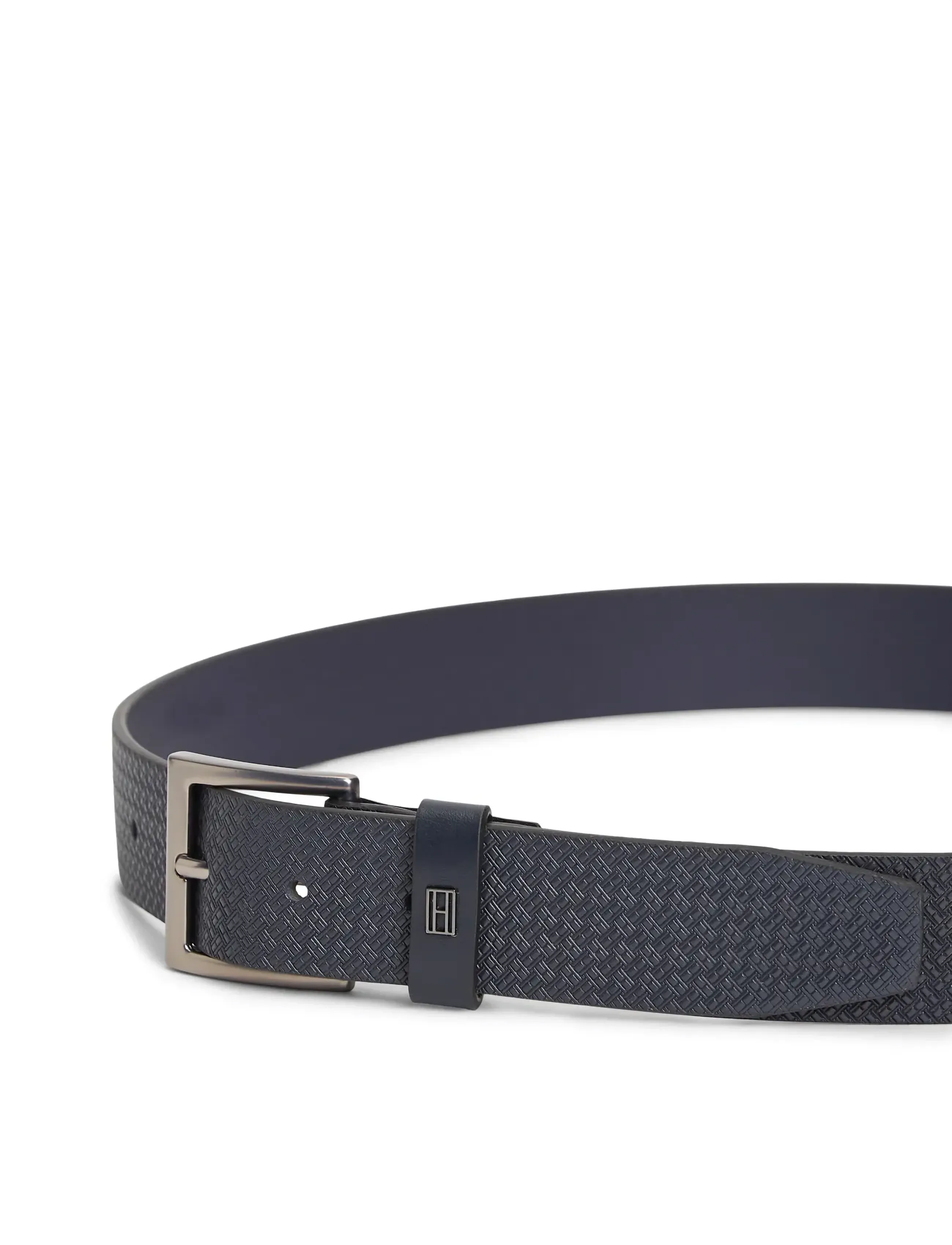 Tommy Hilfiger - TH SOHO FLAG AOP 3.5 - classic belts - space blue - 3