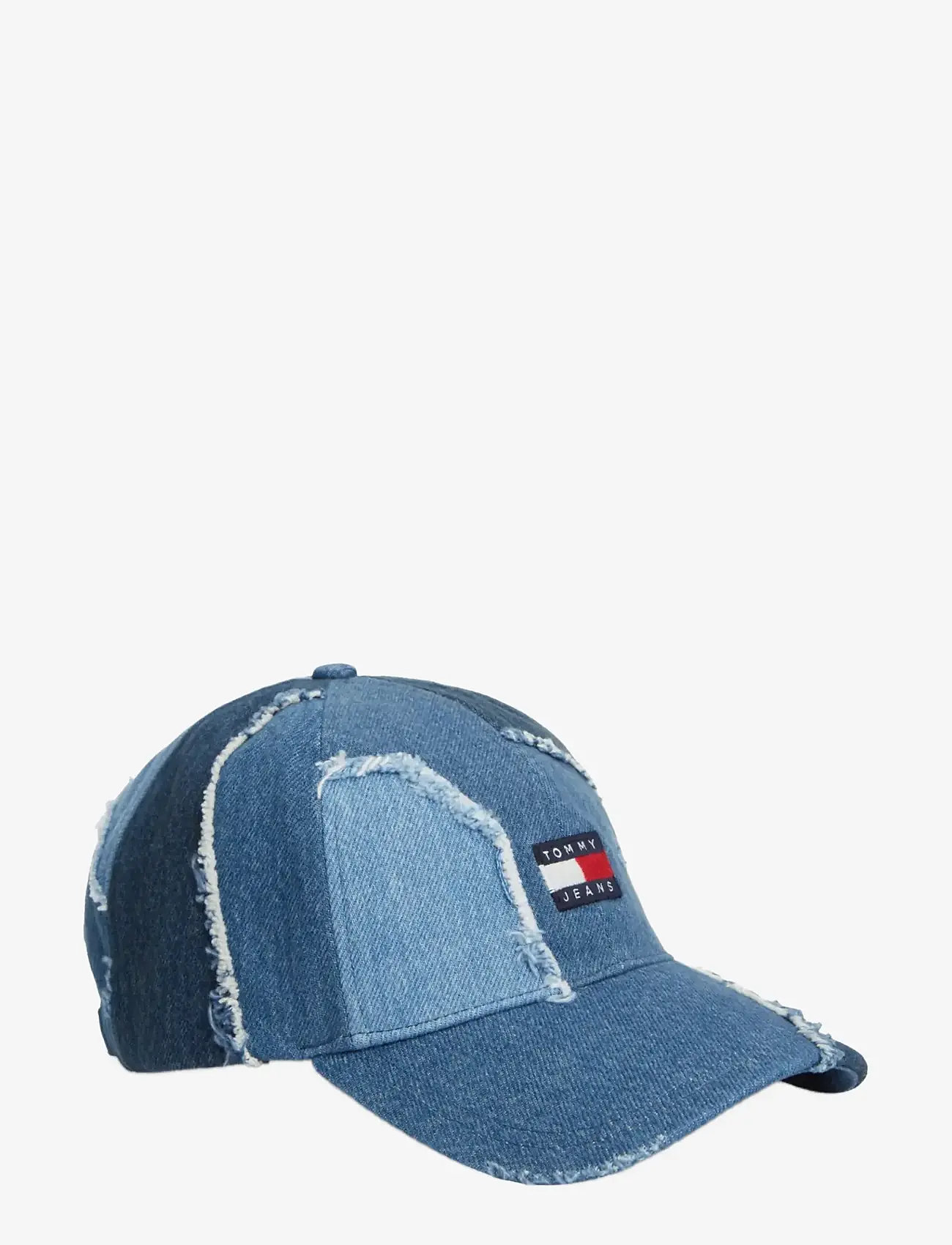 Tommy Hilfiger - TJM DENIM PATCHWORK CAP - caps - denim patch - 0
