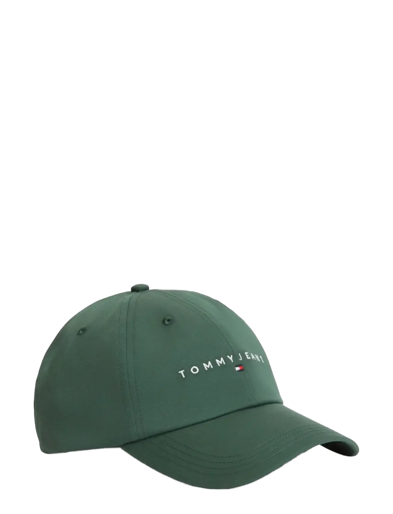 Tommy Hilfiger TJM LINEAR LOGO CAP - Aksessuaarid - SHADOW PINE / green