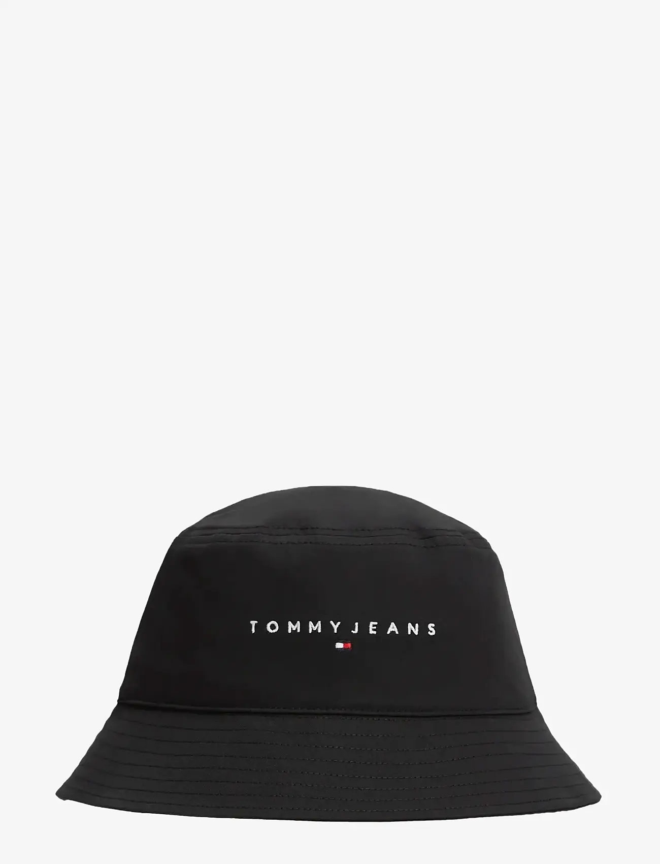 Tommy Hilfiger - TJM LINEAR LOGO BUCKET - bucket hats - black - 0