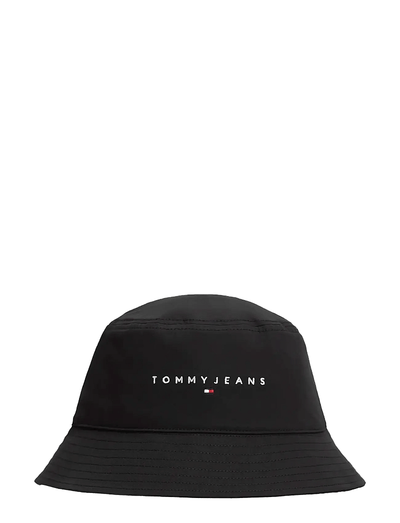 Tommy Hilfiger - TJM LINEAR LOGO BUCKET - bucket hats - black - 0