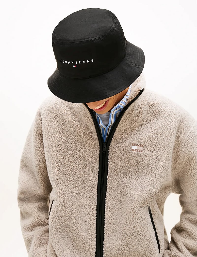 Tommy Hilfiger - TJM LINEAR LOGO BUCKET - bucket hats - black - 2