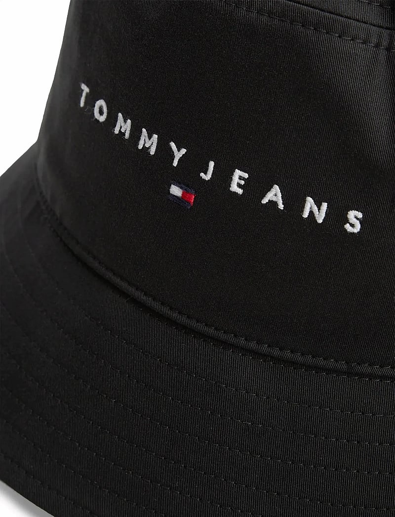 Tommy Hilfiger - TJM LINEAR LOGO BUCKET - bucket hats - black - 3