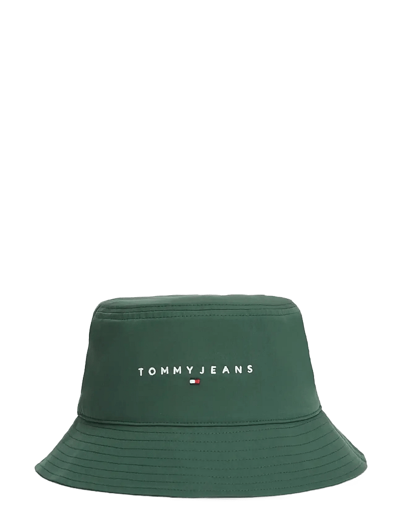Tommy Hilfiger - TJM LINEAR LOGO BUCKET - kibirėlio formos kepurės - shadow pine - 1