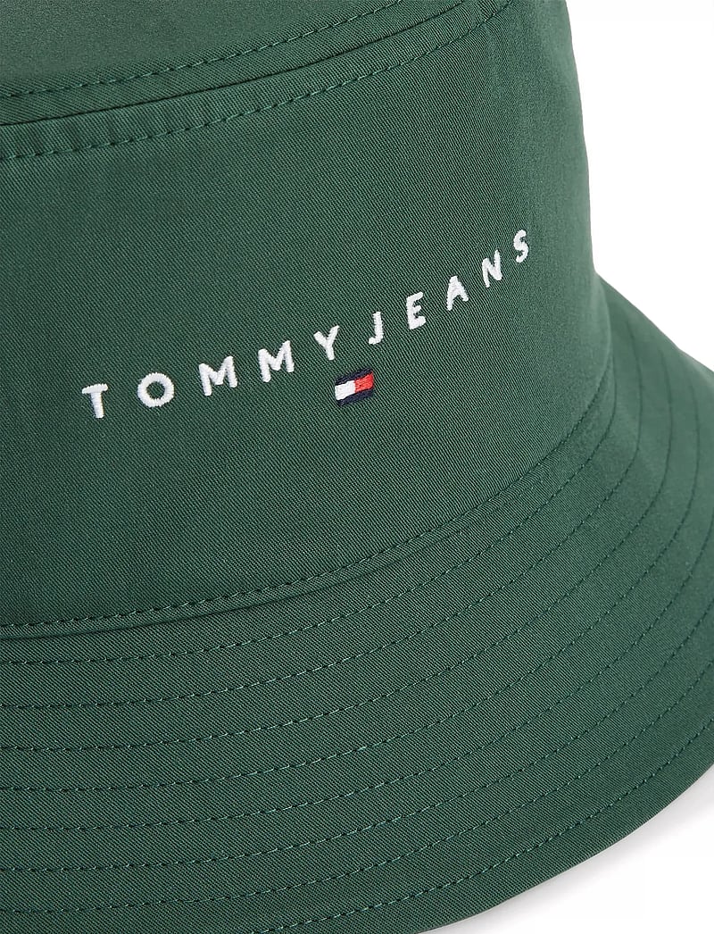 Tommy Hilfiger - TJM LINEAR LOGO BUCKET - kibirėlio formos kepurės - shadow pine - 3