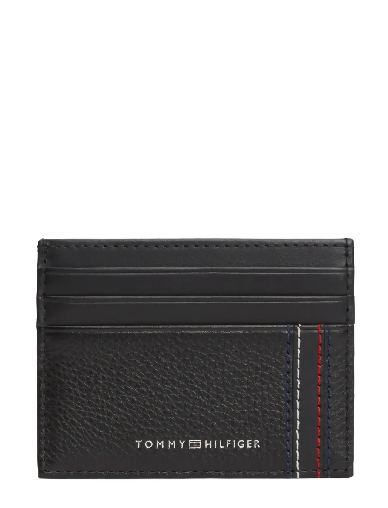 Tommy Hilfiger TH CENTRAL CC HOLDER - Punge & Kortholdere - BLACK / black
