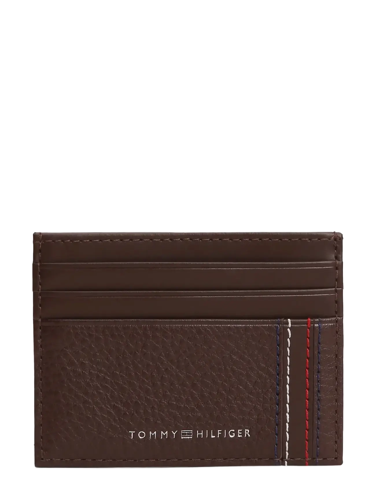 Tommy Hilfiger TH CENTRAL CC HOLDER - Punge & Kortholdere - COFFEE BEAN / brown