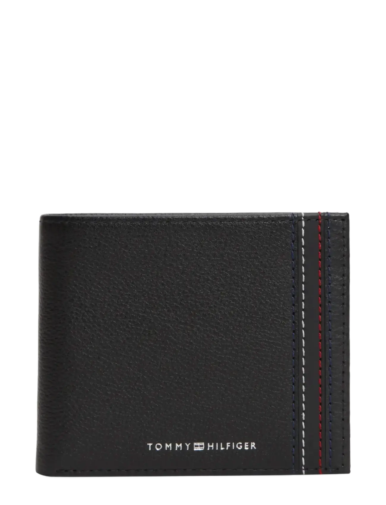 Tommy Hilfiger TH CENTRAL CC FLAP & COIN - Punge & Kortholdere - BLACK / black
