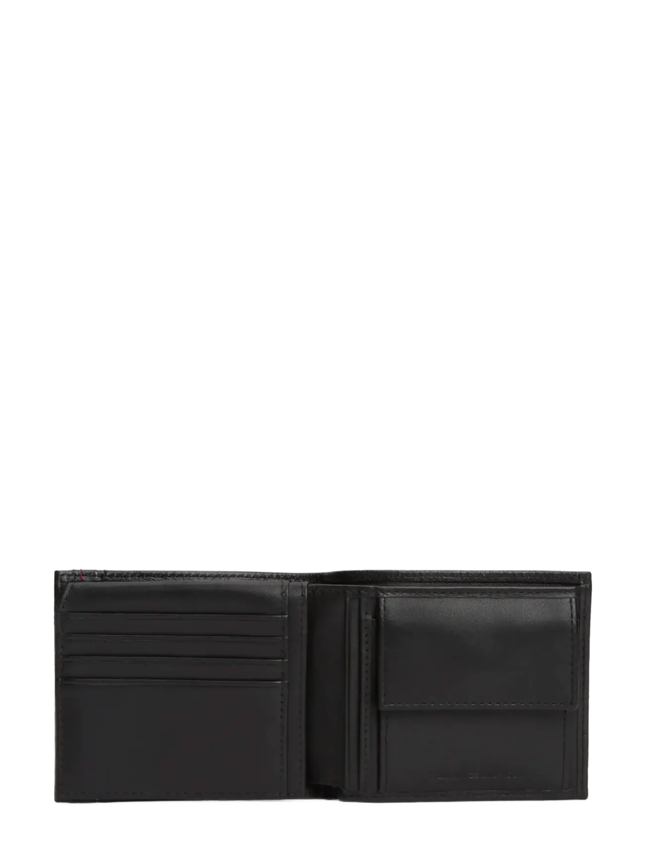 Tommy Hilfiger - TH CENTRAL CC FLAP & COIN - portemonnaies - black - 3