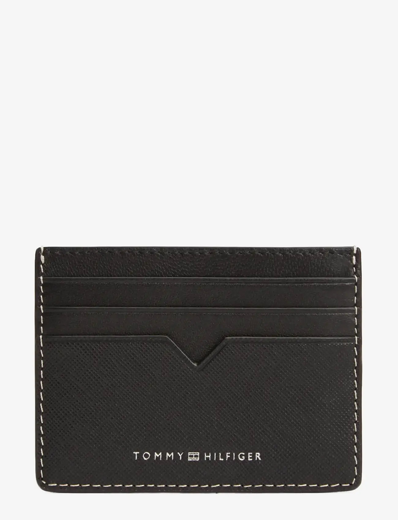 Tommy Hilfiger - TH SAFFIANO CC HOLDER - kartenetuis - black - 0