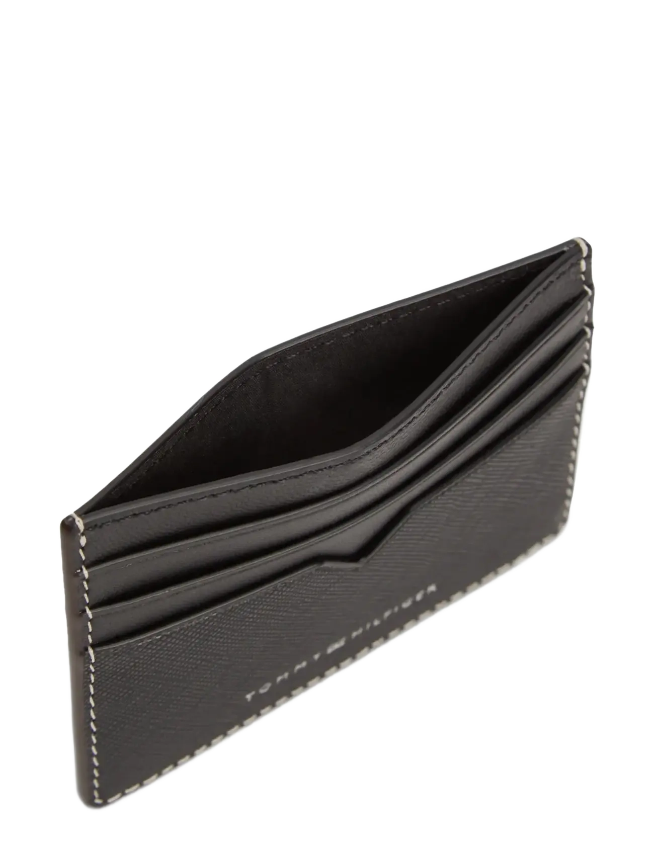 Tommy Hilfiger - TH SAFFIANO CC HOLDER - kortholdere - black - 2