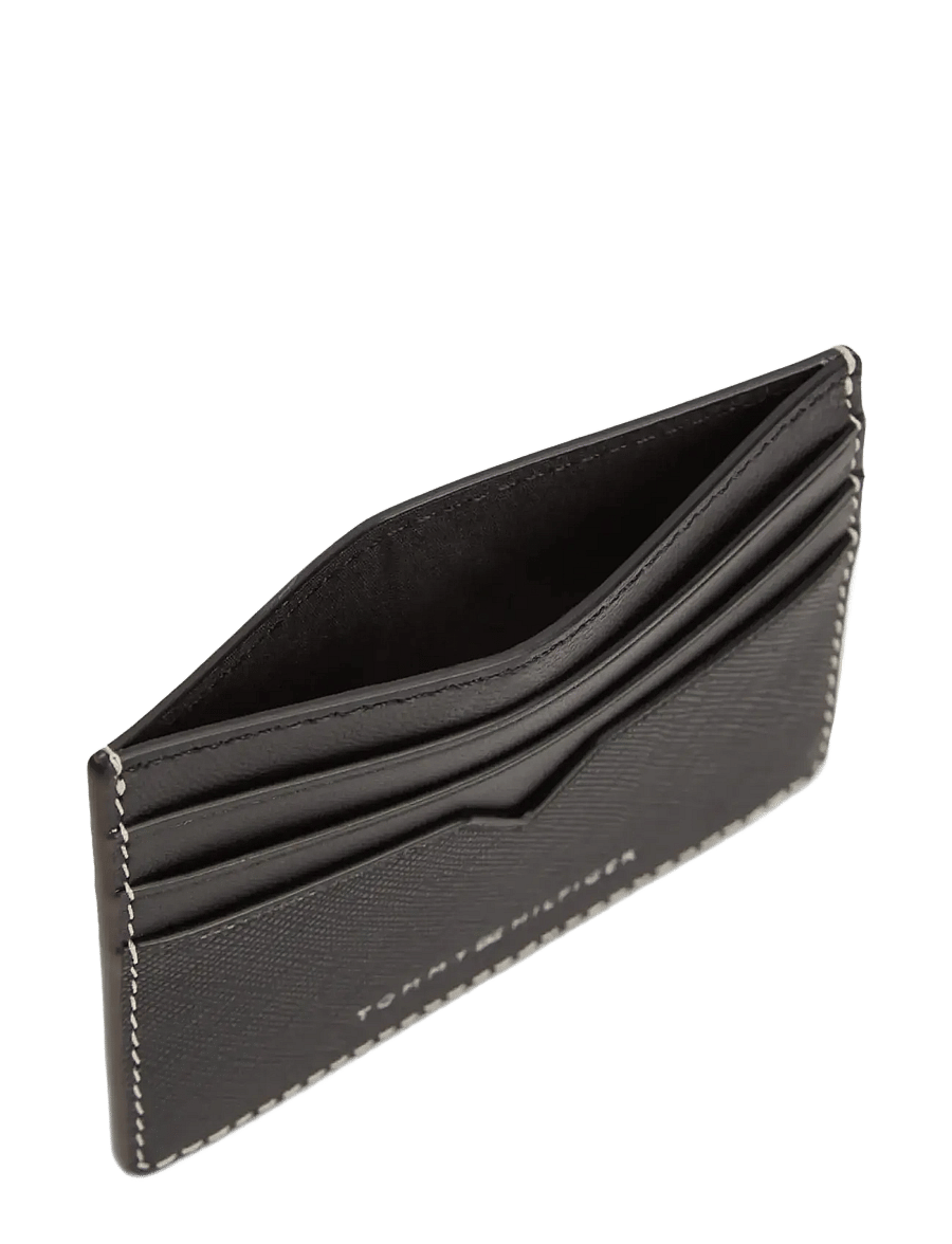 Tommy Hilfiger - TH SAFFIANO CC HOLDER - etui na karty kredytowe - black - 2