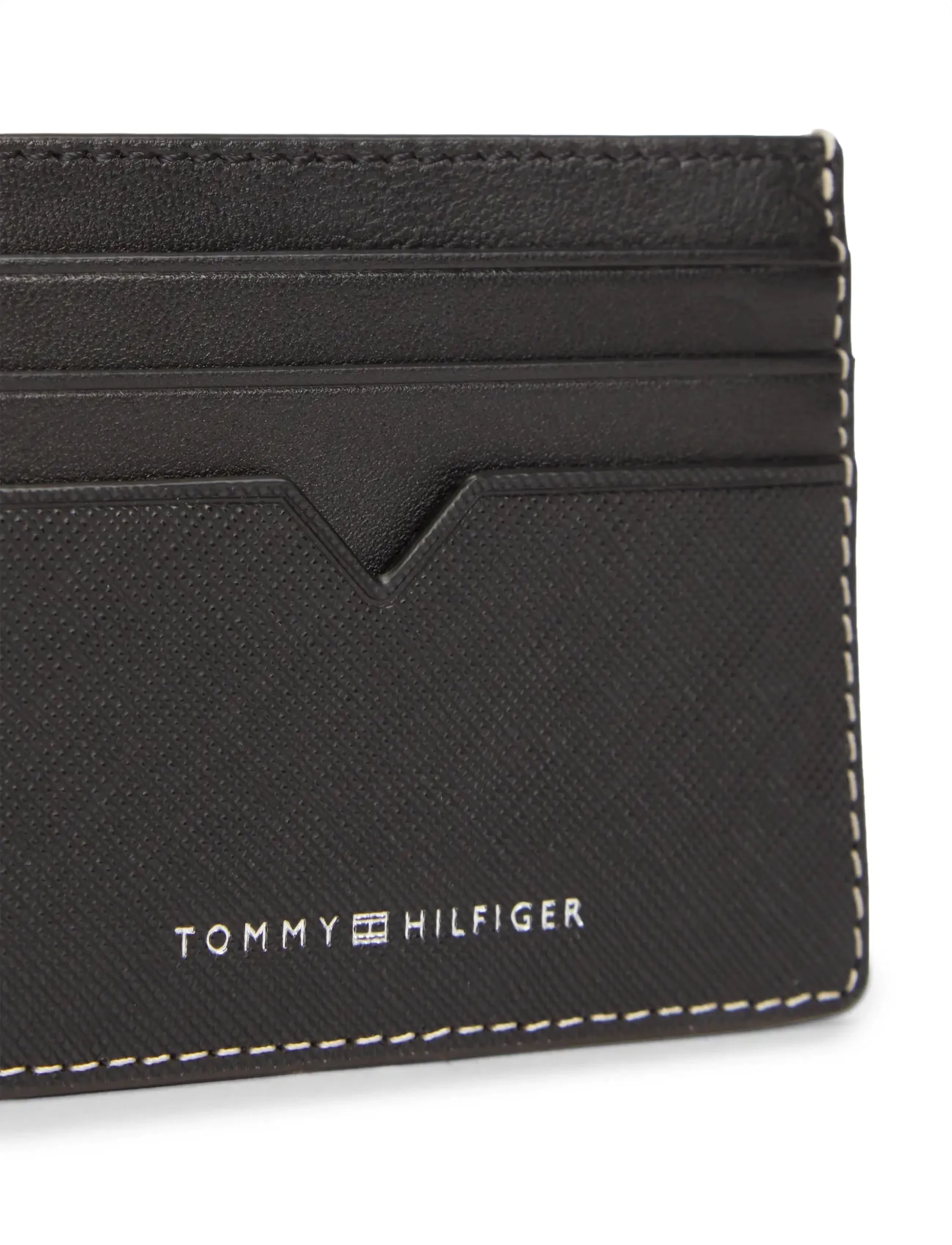 Tommy Hilfiger - TH SAFFIANO CC HOLDER - kortholdere - black - 3