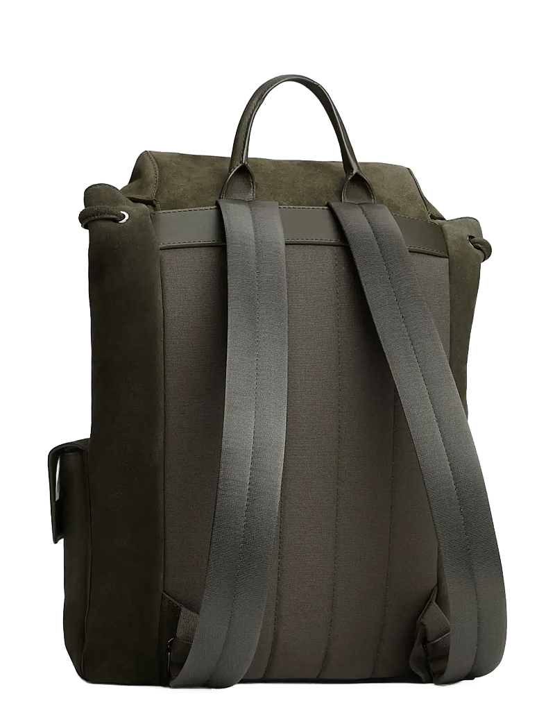 Tommy Hilfiger - TH SOFT SUEDE BACKPACK - shoppa efter tillfälle - willow green - 2