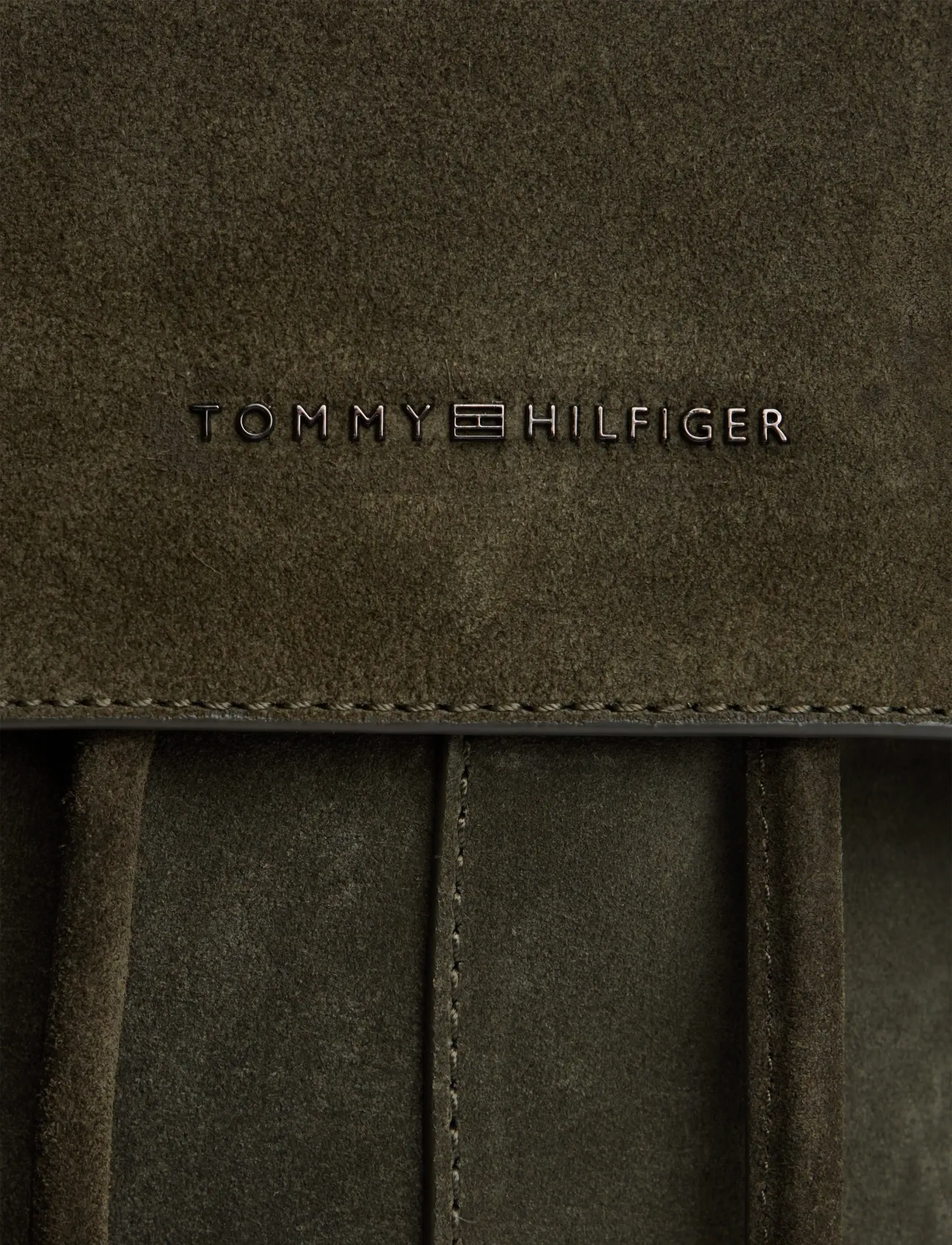 Tommy Hilfiger - TH SOFT SUEDE BACKPACK - aksesuarai - willow green - 4