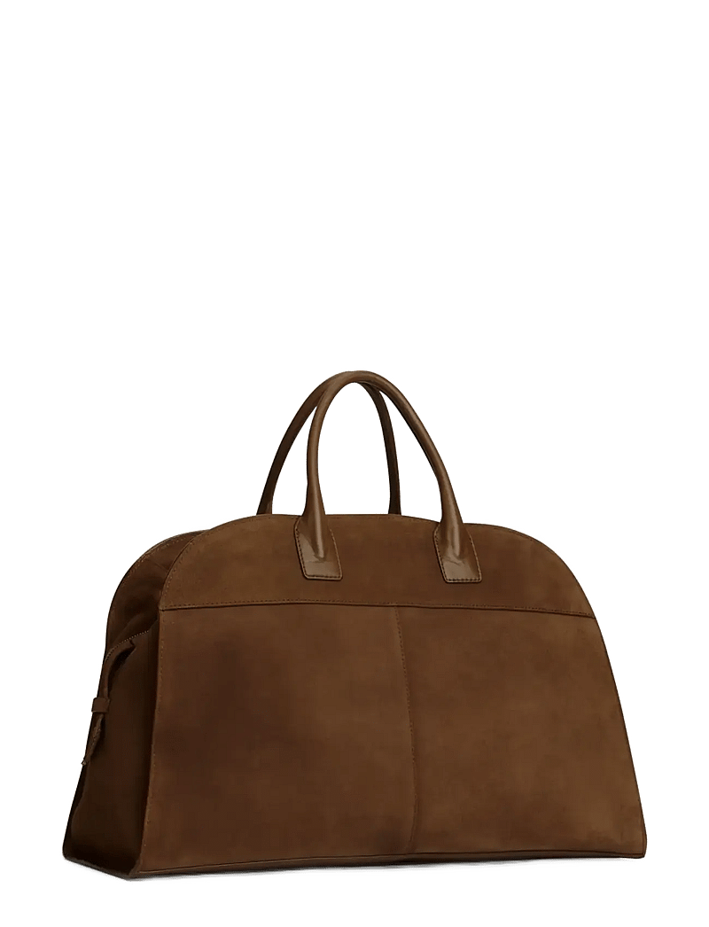Tommy Hilfiger - TH SOFT SUEDE DUFFLE - duffel bags - dark toffee - 2