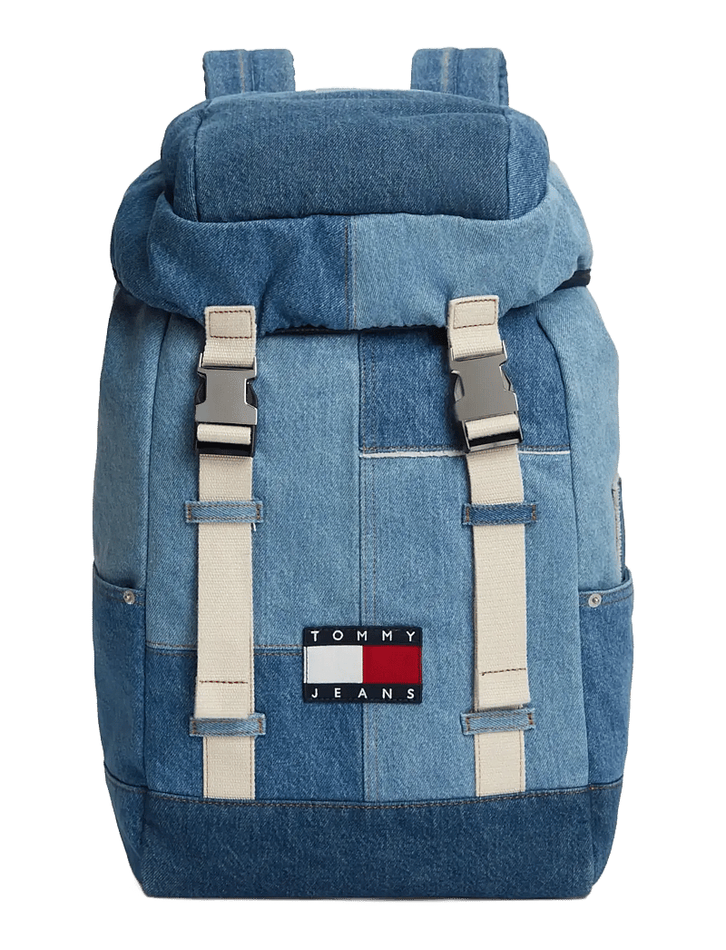 Tommy Hilfiger - TJM DENIM PATCHWORK BACKPACK - nach anlass kaufen - denim patch - 1